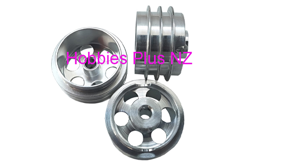 ThunderSlot Aluminium Rear Rims 15.85 x 9.5mm Triple Shoulders  TH RMR003AL